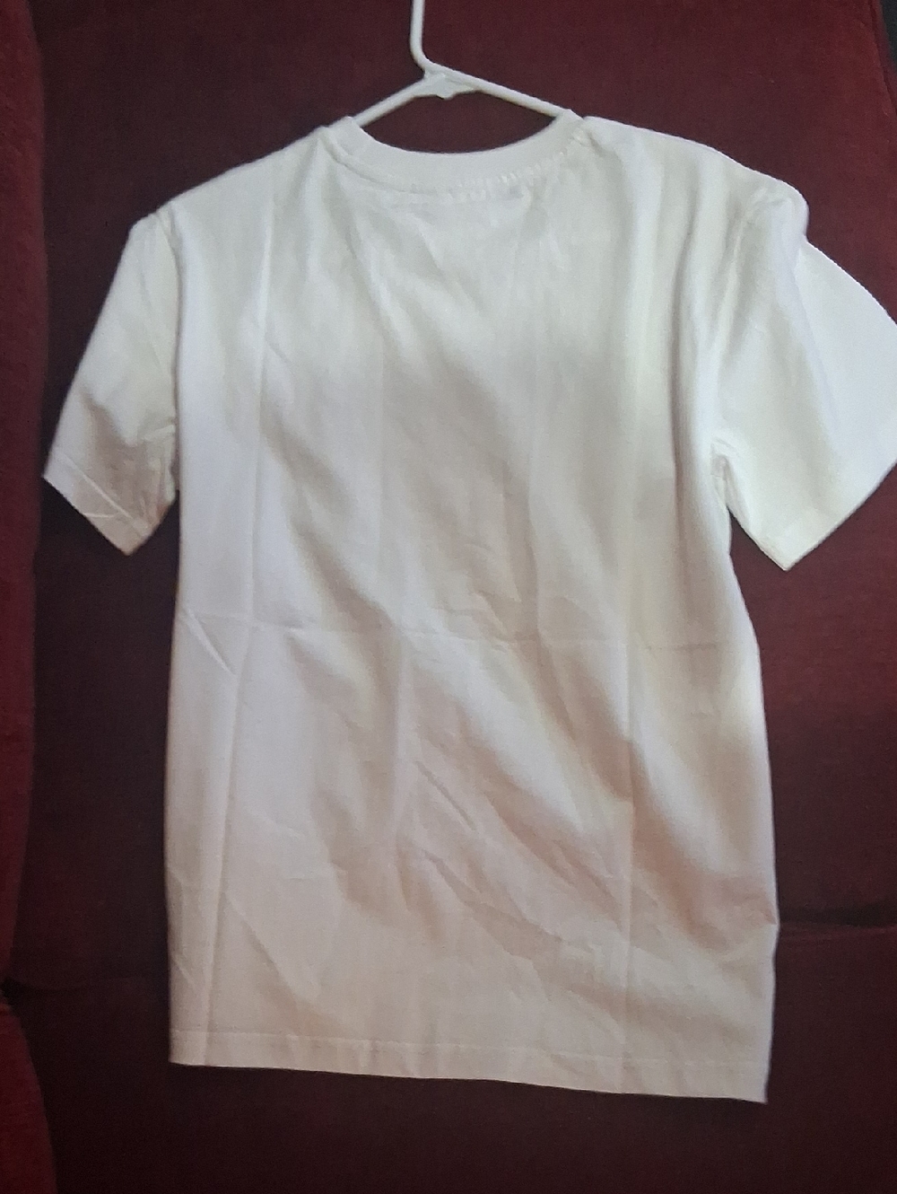 NWT Unisex Isabel Marant Crew Neck White Tee with Lip Graphic Print - Picture 5 of 5